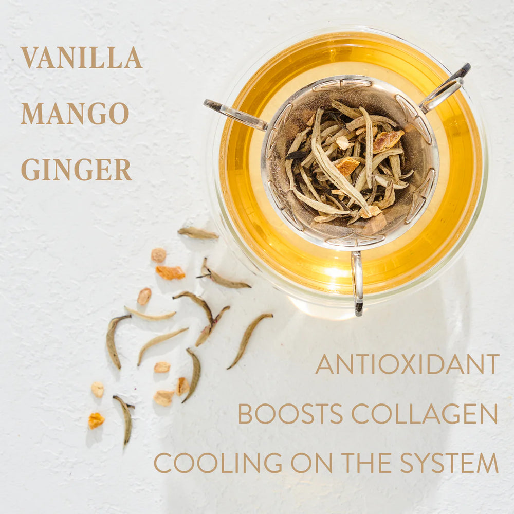 Cancer – Queen of Cool Mango-Ginger-Cream White Tea – Sampler Pouch
