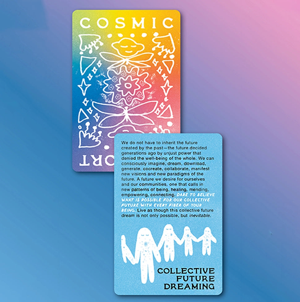 Cosmic Comfort Affirmation Deck