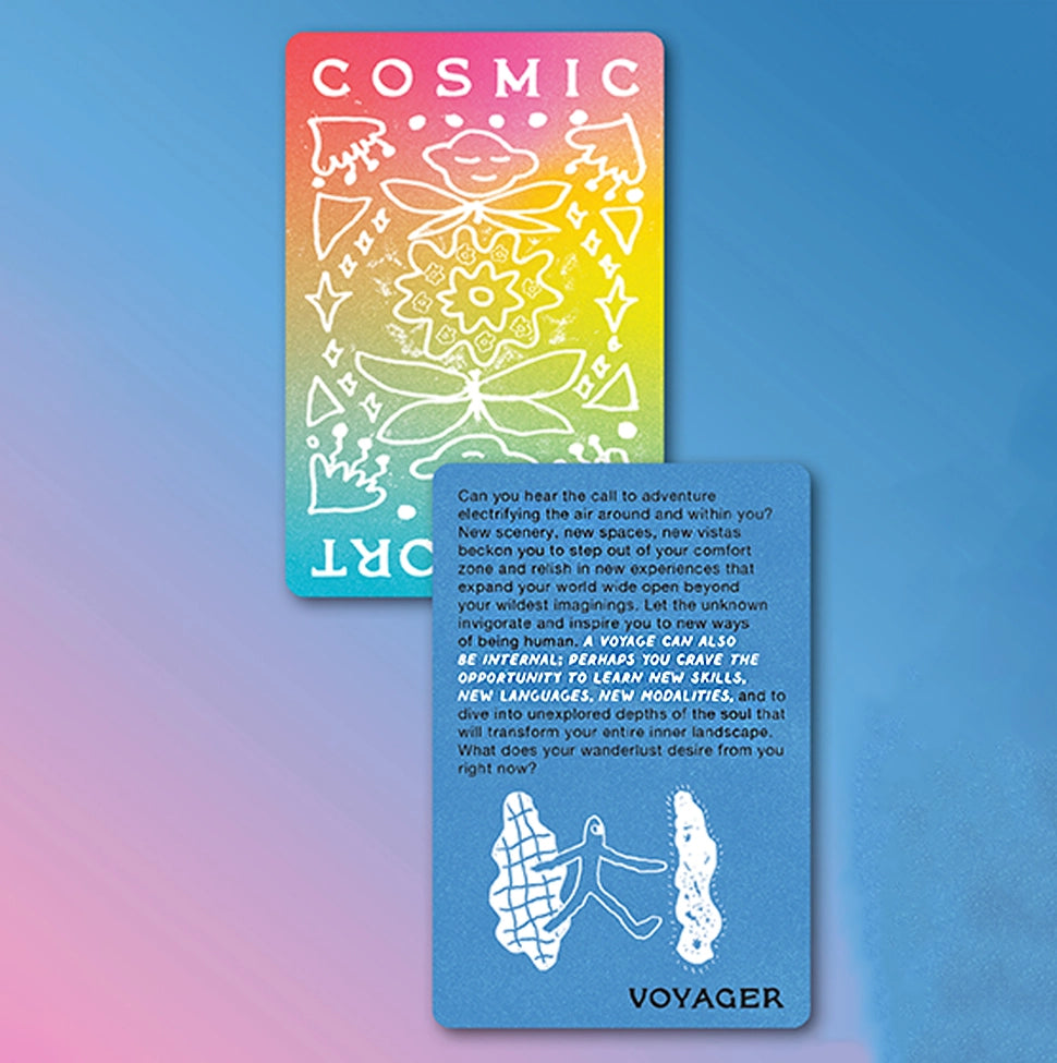 Cosmic Comfort Affirmation Deck