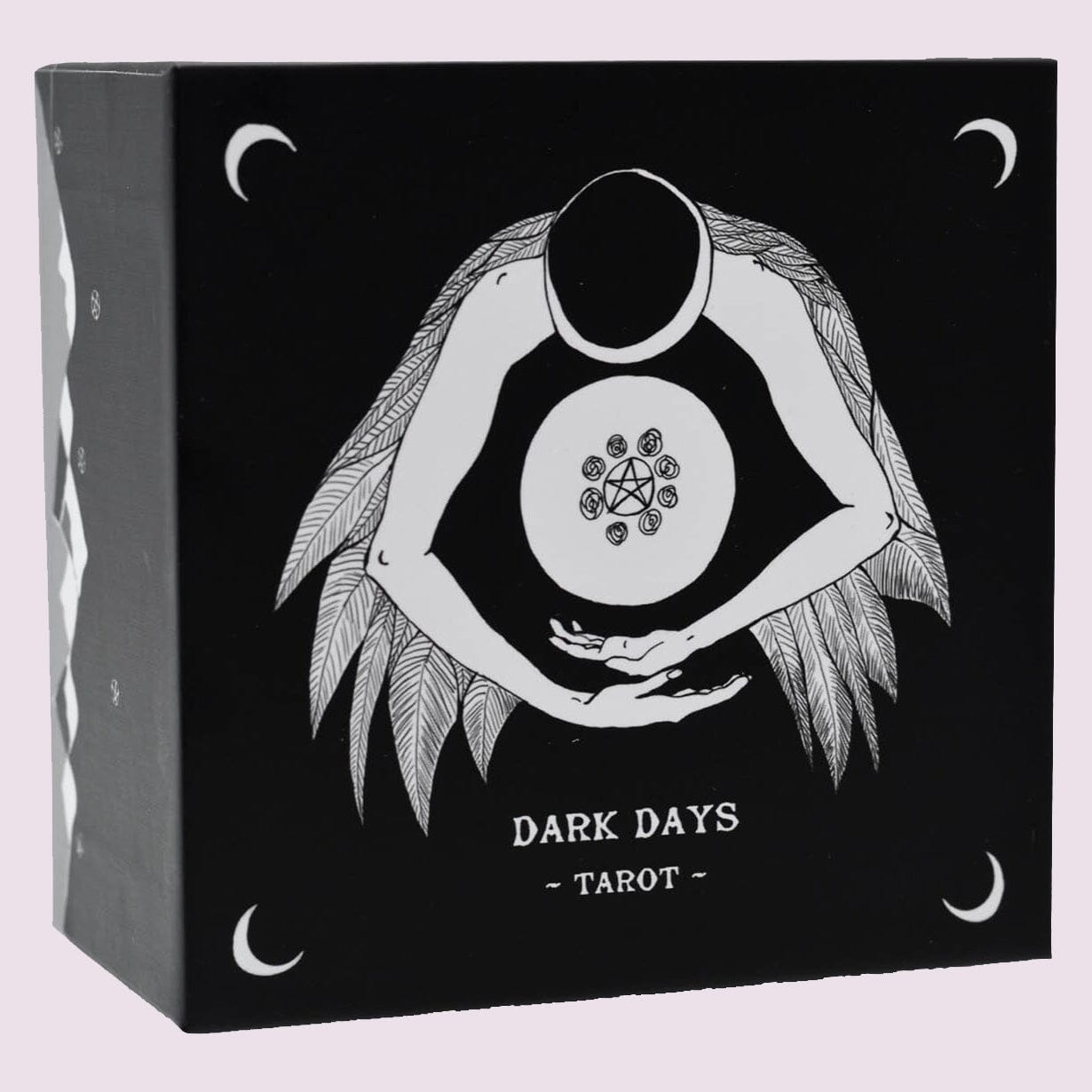 Dark Days Tarot Deck with Silver Gilded Edges Tarot Deck
