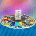 Dang Olsen Dream Tarot full deck spread with tuck box – colorful surreal indie tarot cards arranged in a circular layout