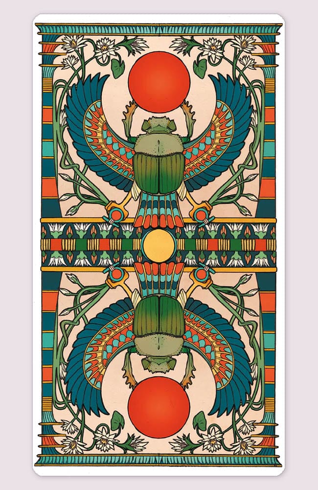Egyptian Art Nouveau Tarot Tarot Deck