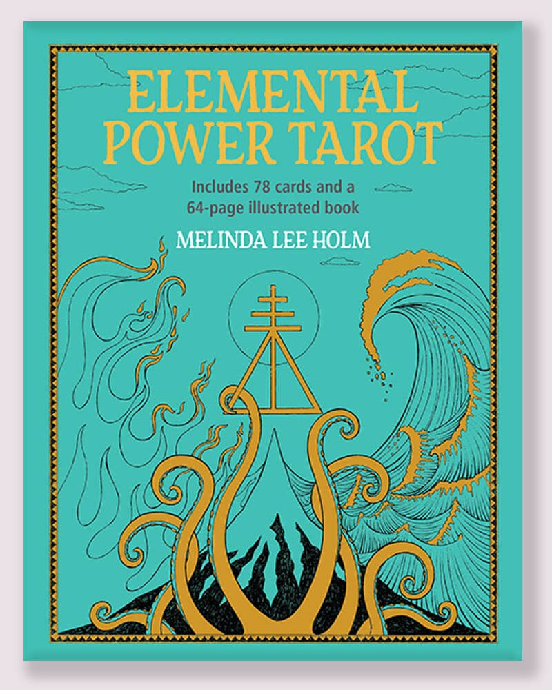 Elemental Power Tarot and Guidebook by Melinda Lee Holm Tarot Deck