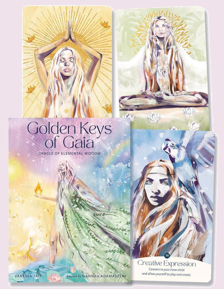 Golden Keys of Gaia Oracle Deck