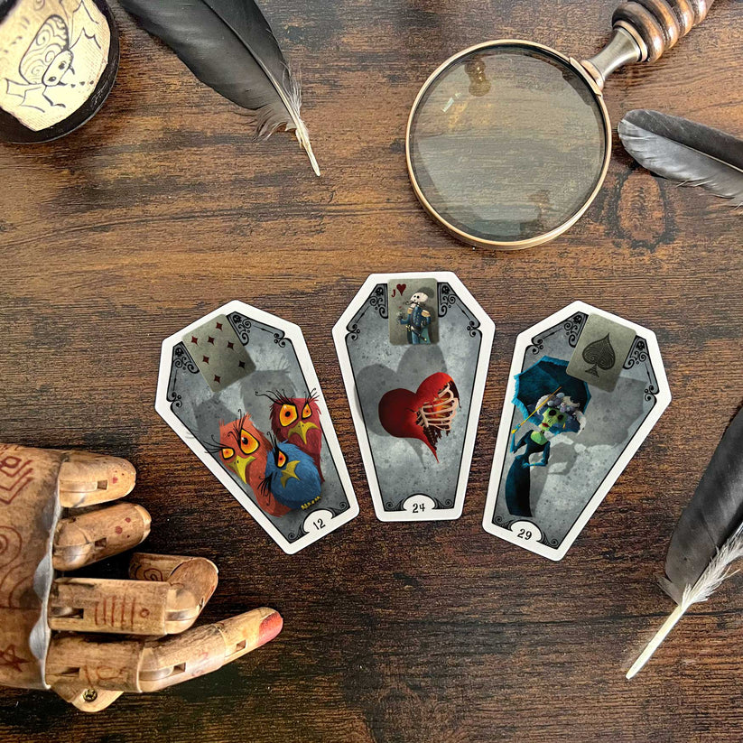 The Ghastly Lenormand from the Grave