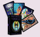 Initiates Oracle box set with featured Egyptian-inspired oracle cards displayed behind the box by Marcella Kroll and Adam Smith
