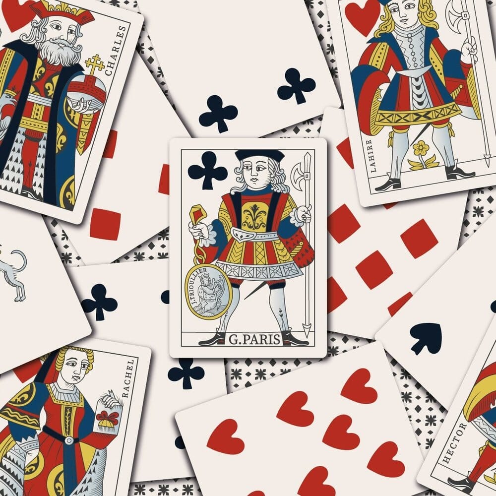 Portrait de Paris Poker Deck Playing Cards