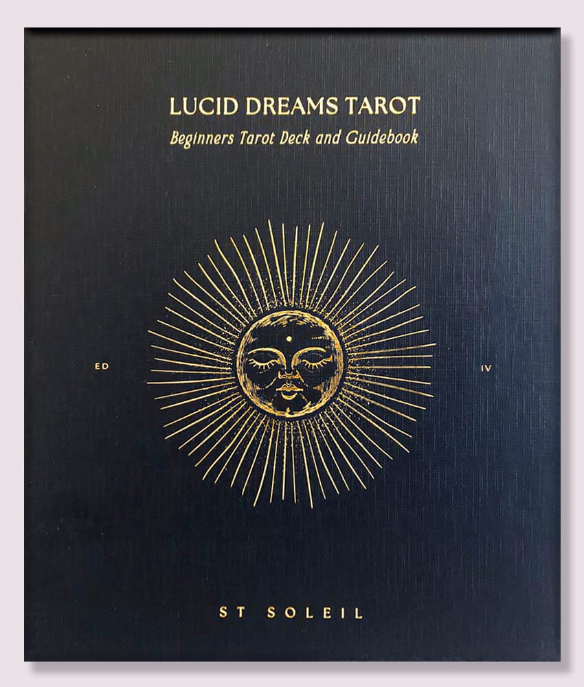 LUCID DREAMS' BEGINNERS TAROT DECK • BLACK ECLIPSE • Edition IV Tarot Deck