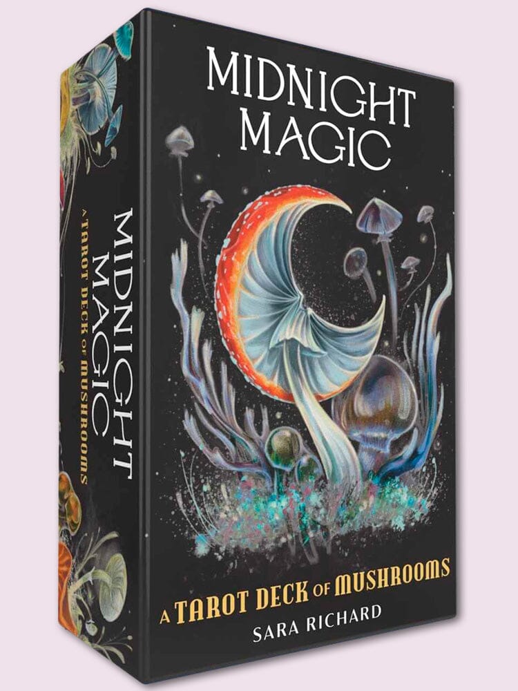 Midnight Magic: A Tarot Deck of Mushrooms Cards Tarot Deck