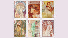 Mucha Gismonda Standard Gold Edition Playing Cards Playing Cards