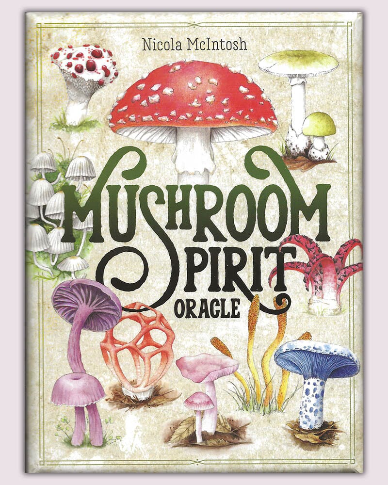 Mushroom Spirit Oracle and Guidebook Oracle Deck