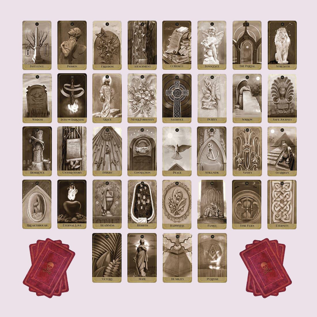 The Roses, Dust & Ashes Oracle — TarotArts