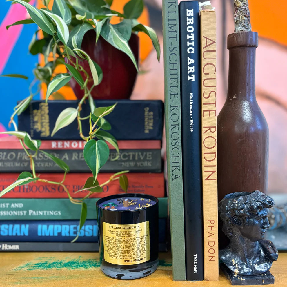 Strange & Unusual 11oz Sacred Ceremony Candle by Rebels and Outlaws
