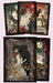 The Vampire’s Tale Tarot deck and box with the Fool, Empress, and Magician cards