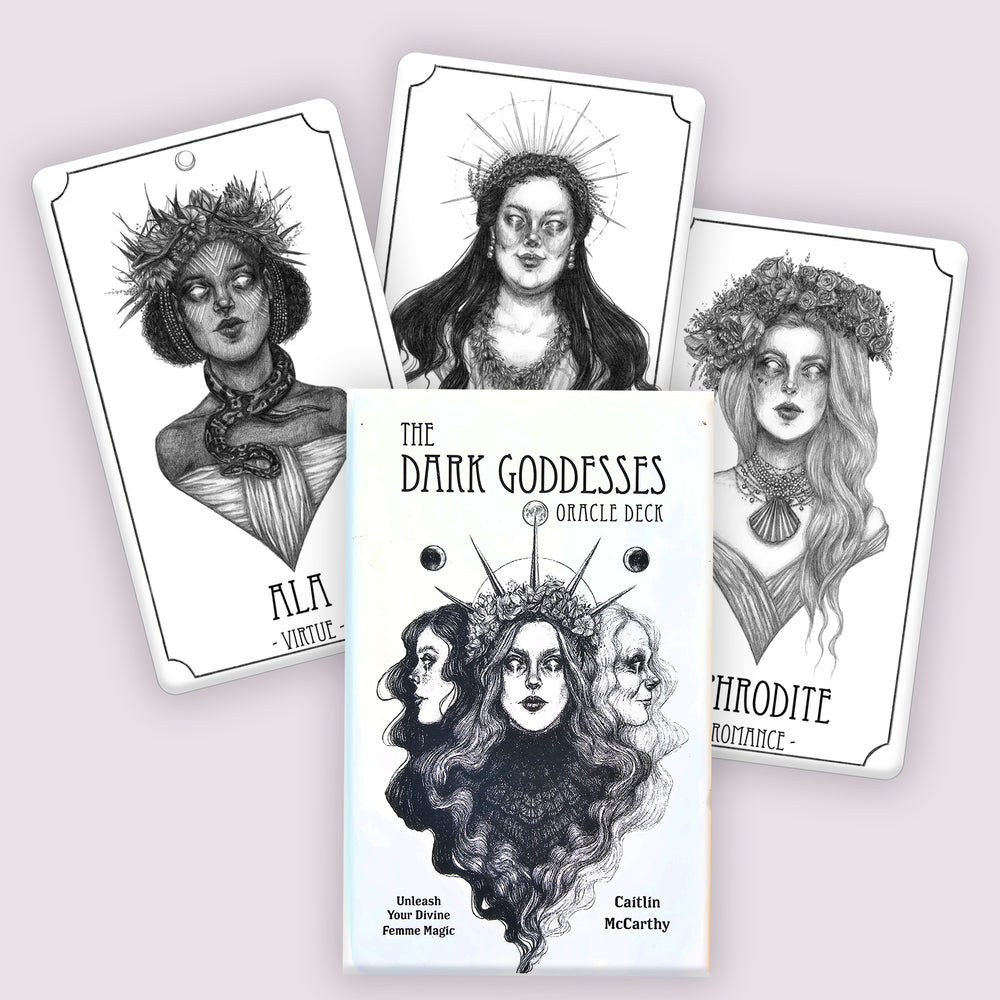 The Dark Goddesses Oracle Deck  By Caitlin McCarthy