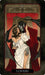 Lovers card from The Vampire’s Tale Tarot depicting a gothic vampire couple