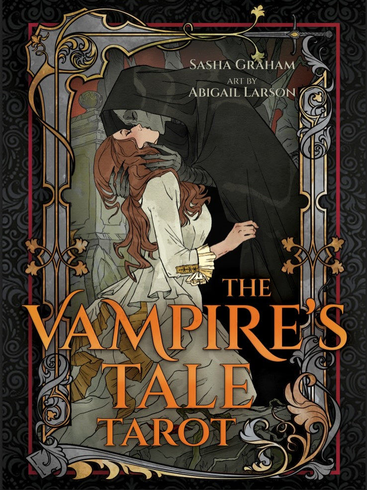The Vampire’s Tale Tarot box featuring gothic artwork by Abigail Larson