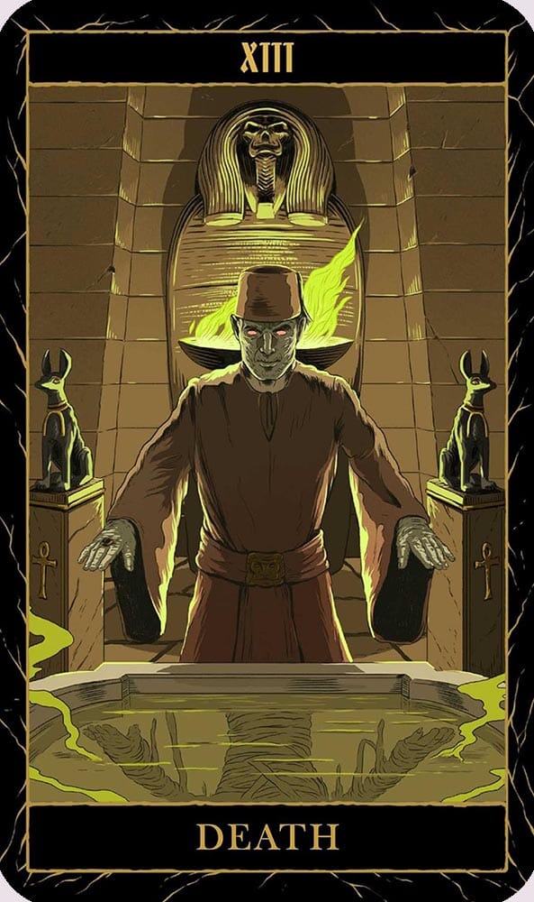 Universal Monsters Tarot Deck and Guidebook Tarot Deck