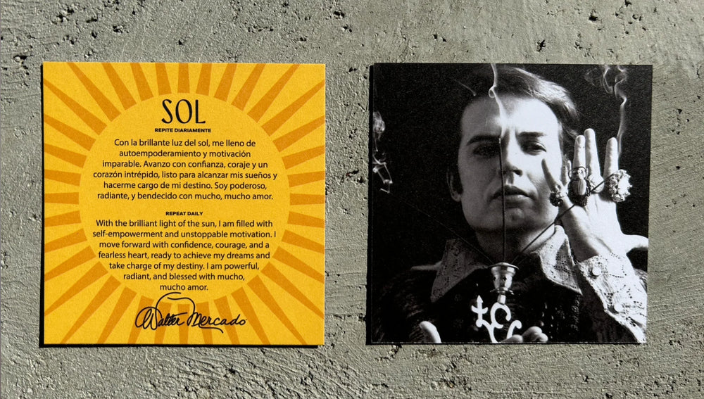 Walter Mercado - Sol Candle