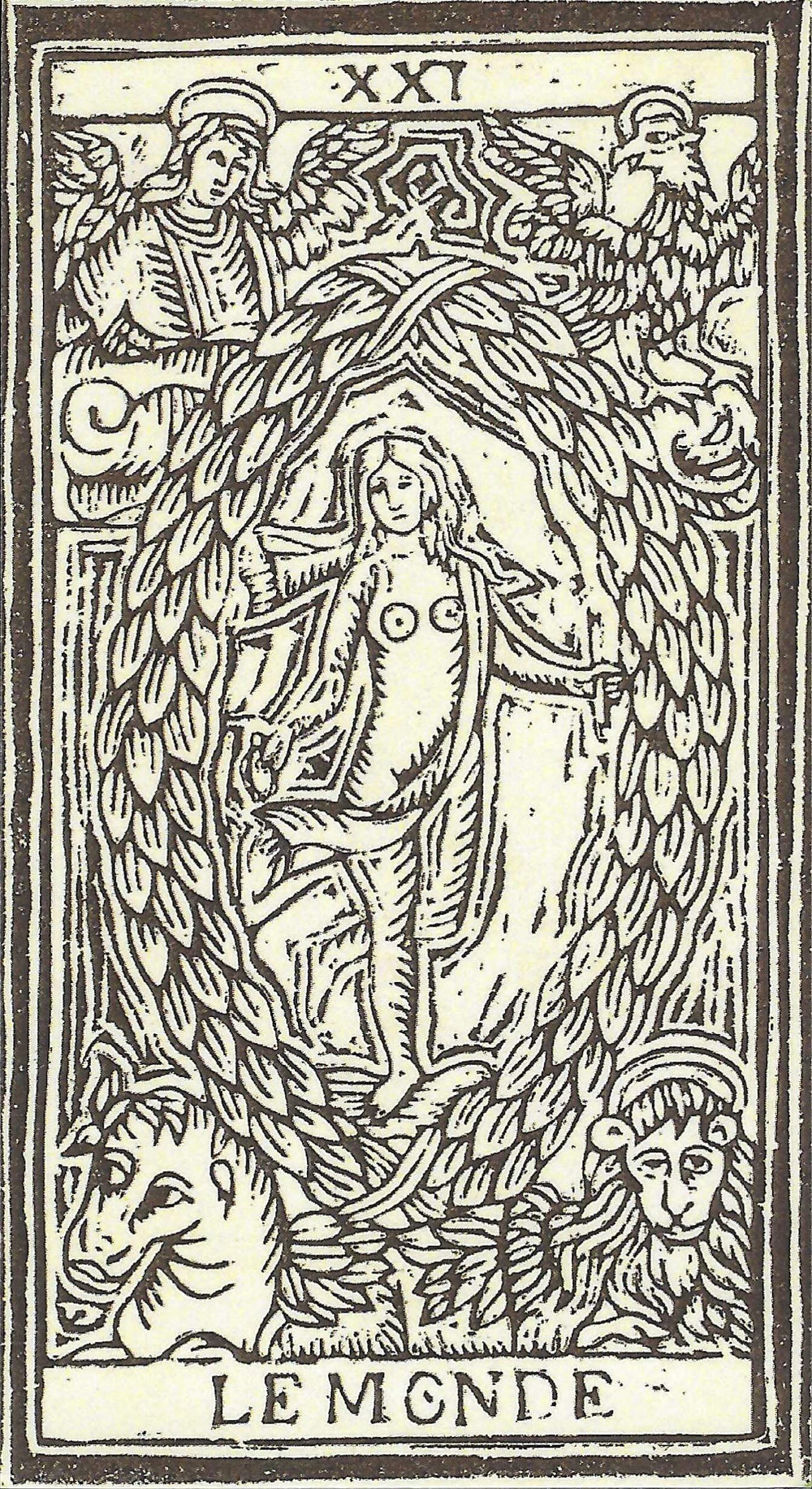 Marseille Woodcut- Major Arcana deck by Pablo Robledo 