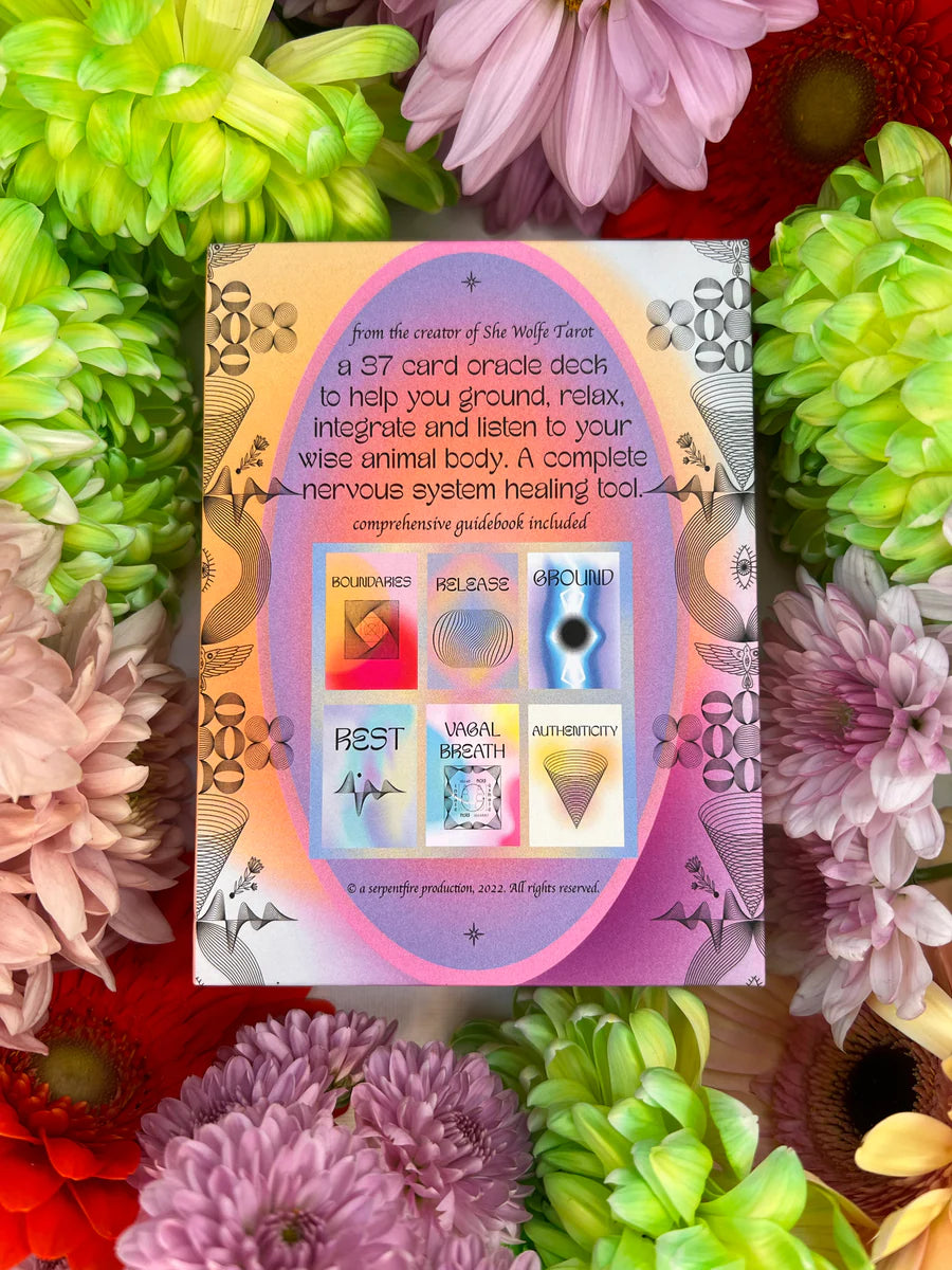 You Wise Animal Body ~ Nervous System Health Oracle Oracle Deck