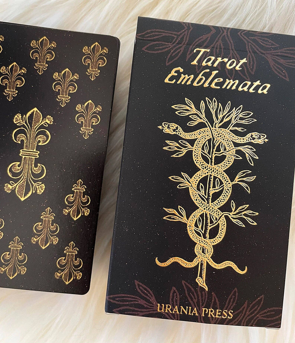 TAROT EMBLEMATA Deck of 88 Artisan Tarot Renaissance Emblems 