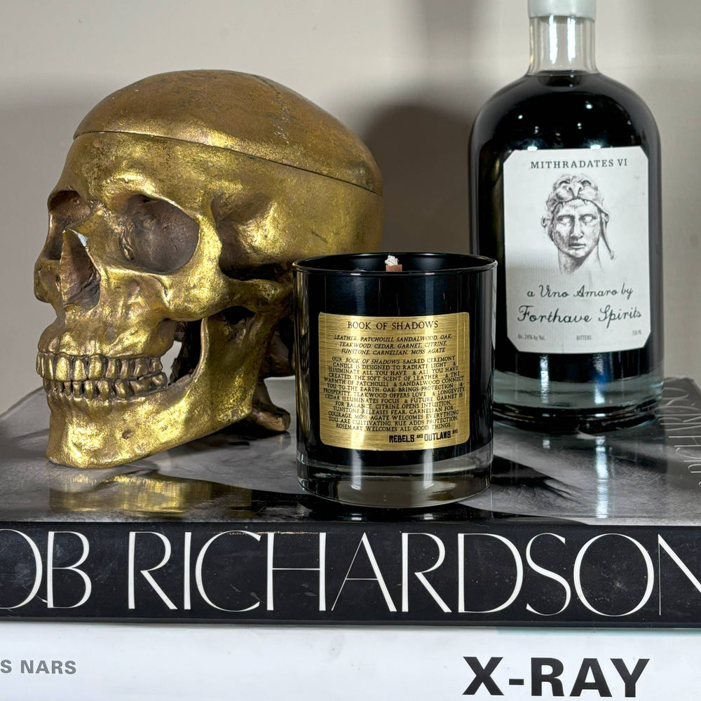 Book Of Shadows – Sacred Ceremony Votive Candle (11 oz)