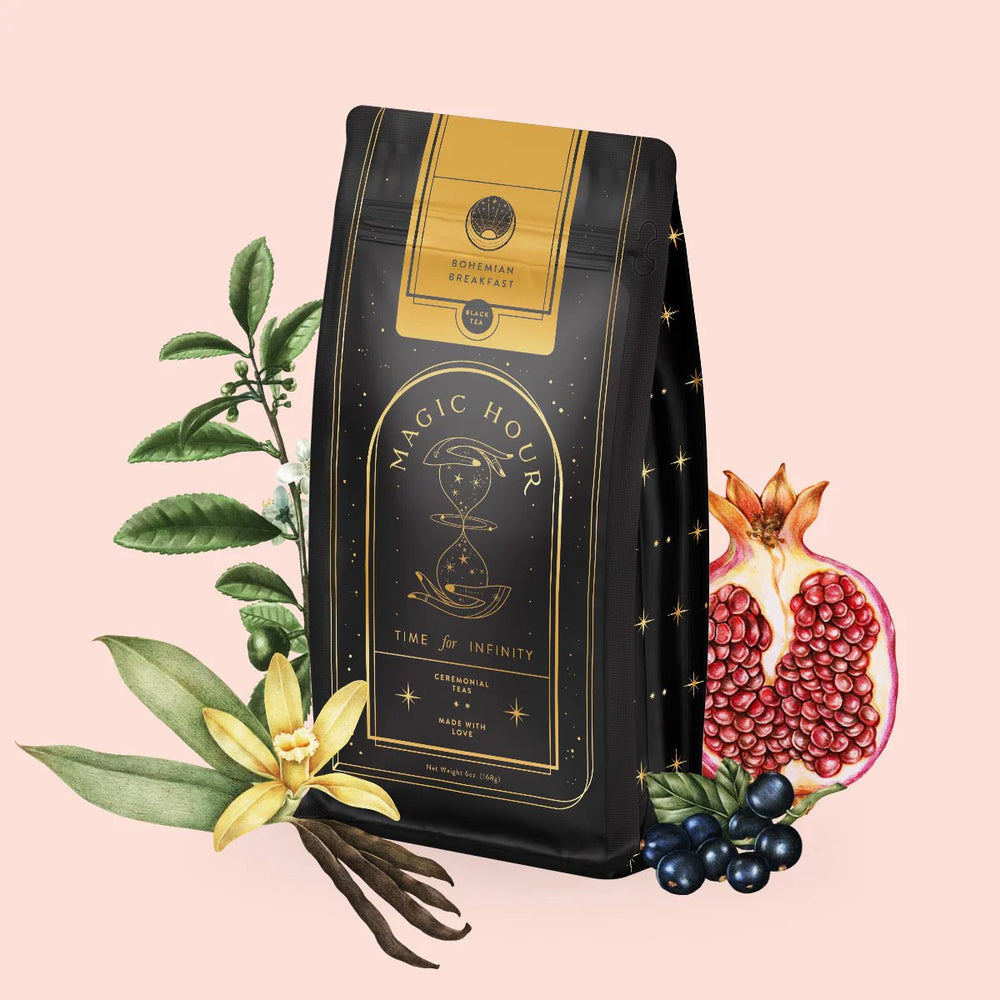 Bohemian Breakfast Organic Black Loose Leaf Tea – Luxe Pouch