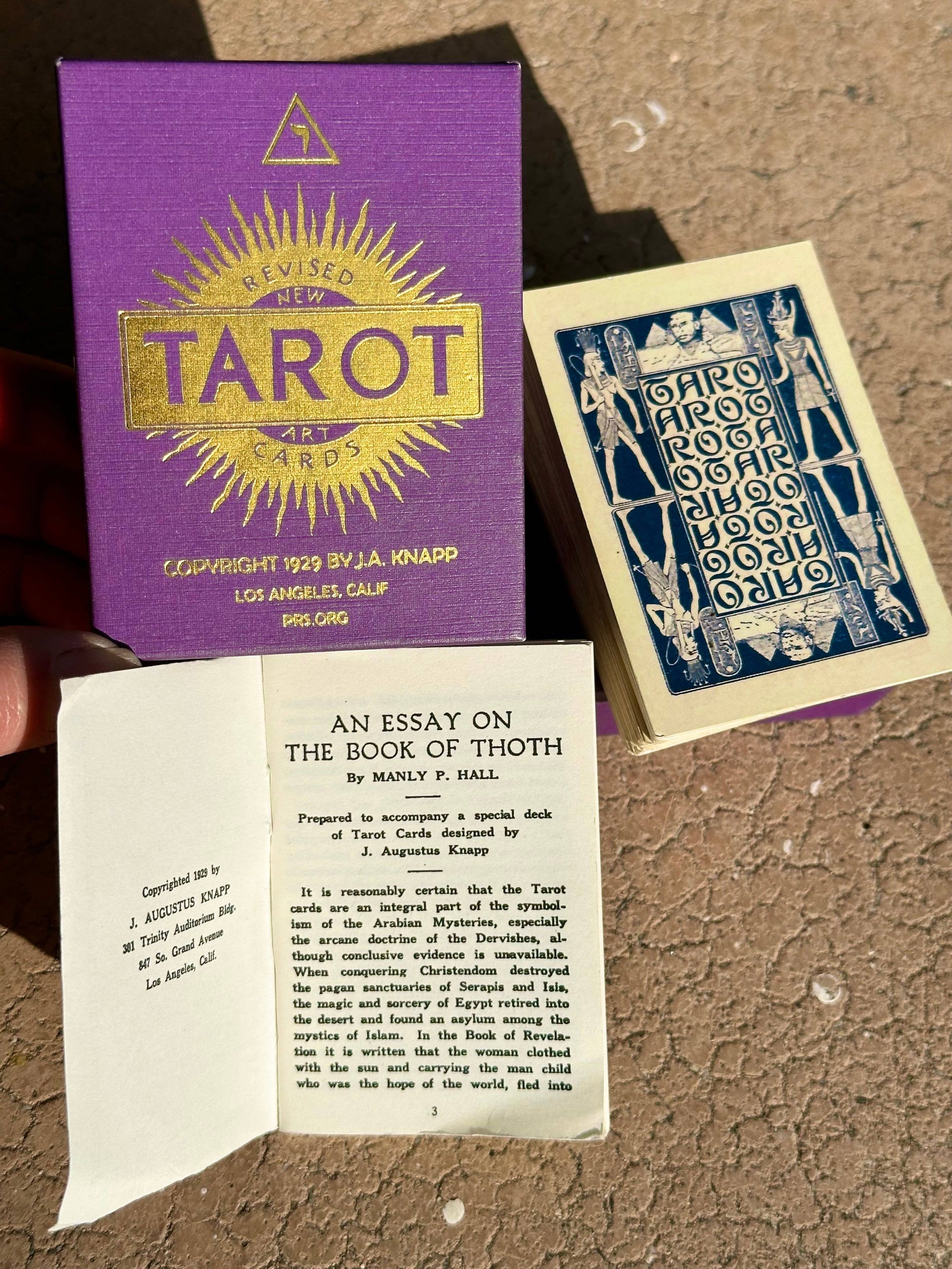 The Knapp-Hall Tarot Deck - Limited Edition Reprint — TarotArts