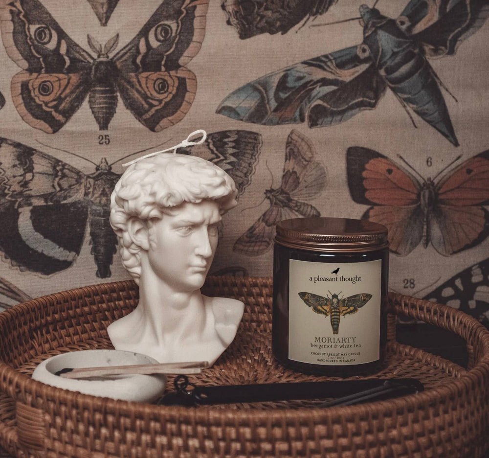 MORIARTY | BERGAMOT & WHITE TEA | JAR CANDLE: Cotton 