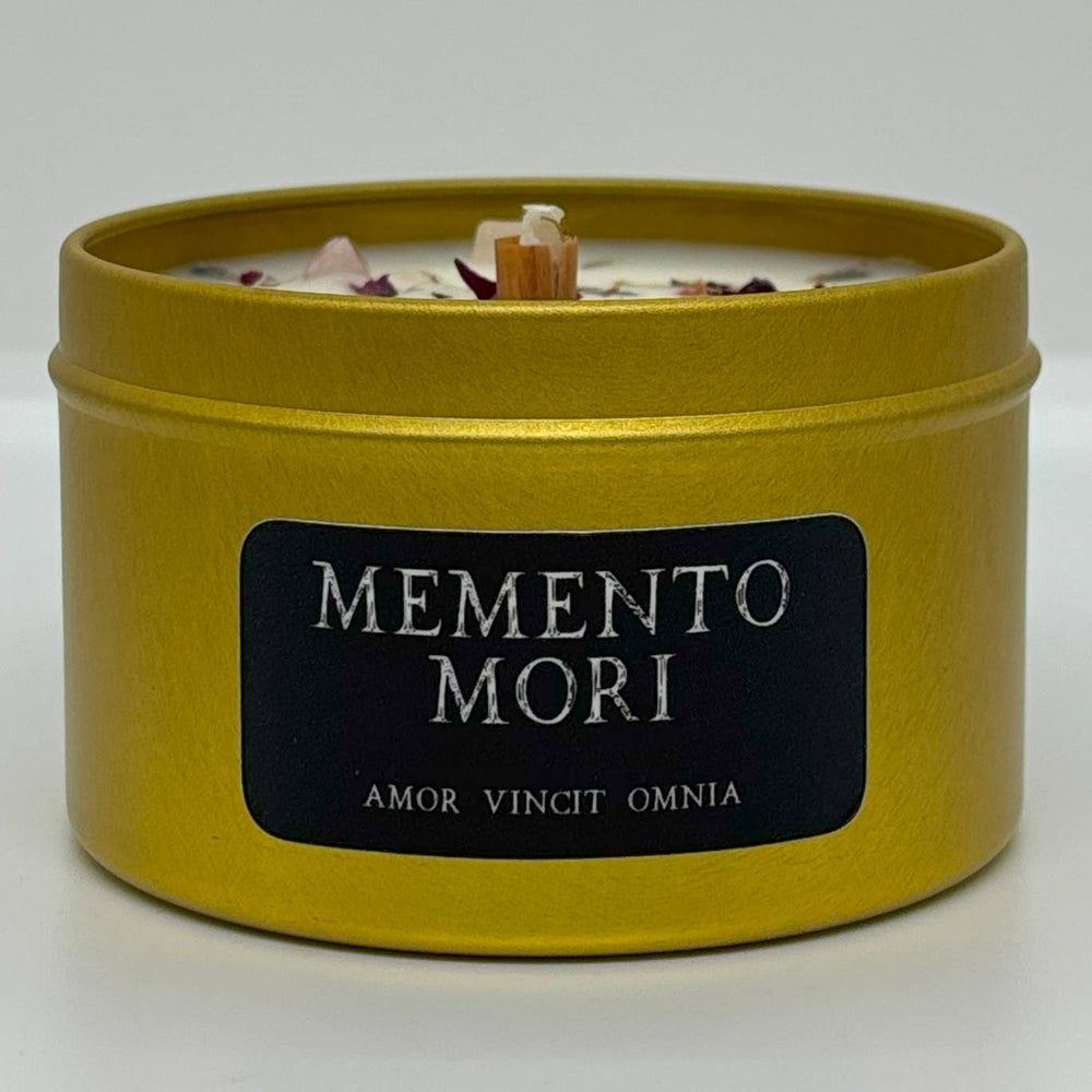 Memento Mori – Sacred Ceremony Candle (8 oz)