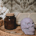 Skull | Pillar Candle: White 