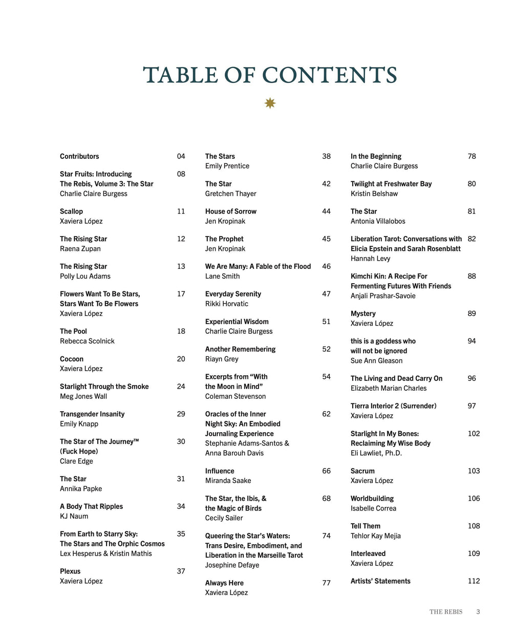 The Rebis Vol. II: The Star — Print Edition