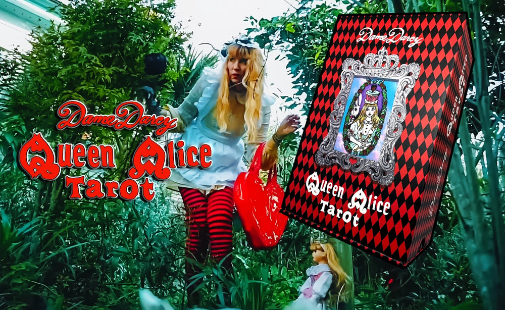 Dame Darcy Queen Alice Tarot Silver Edition Tarot Deck