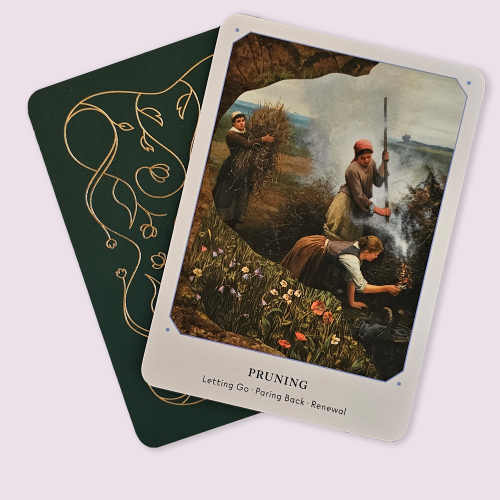 The Garden Oracle: 44 Card Deck & Guidebook