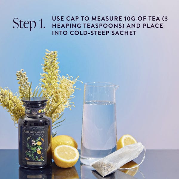 Peach Vanilla Black Loose Leaf Iced Tea with Figs – Violet Glass Traveler Jar