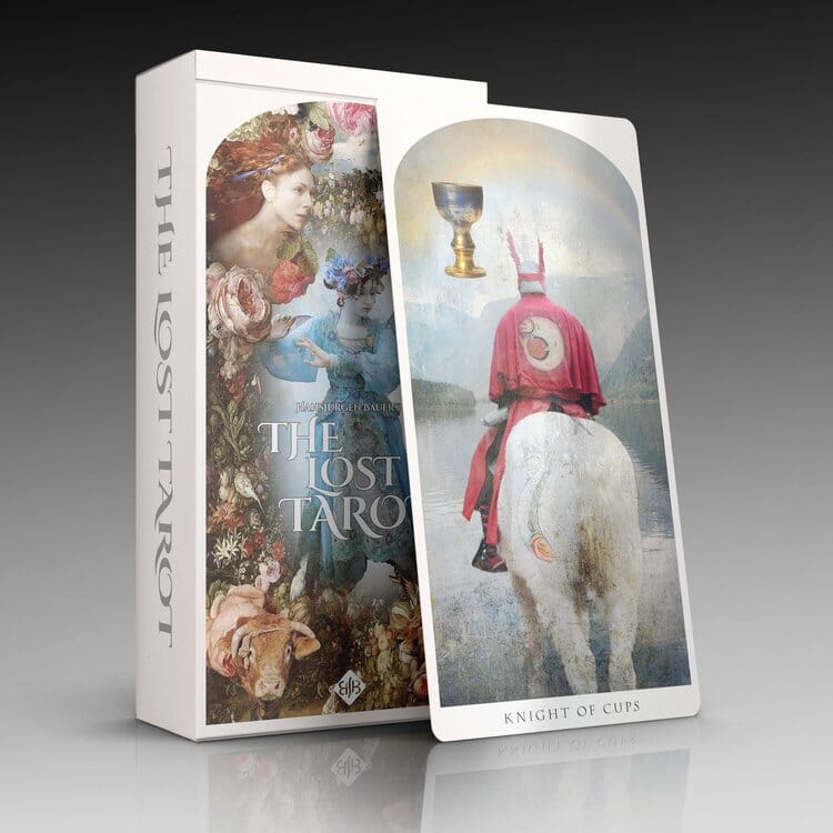 The Lost Tarot Deck and Guidebook - An Exquisite Medieval Themed 78-Card Tarot by Hans Bauer Tarot Kit