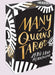 Black and white box of 'Many Queens Tarot' with gold text