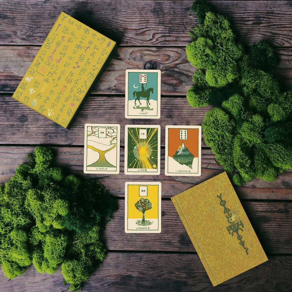 Green Glyphs Lenormand 