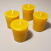 Mithras Gold Beeswax Votives - Set of 4 Candles