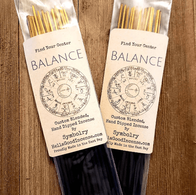 *NEW* Balance - gender neutral featuring bergamot: Incense Sticks 