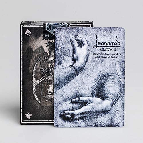 Leonardo MMXVIII Silver Edition Playing Cards Deck Playing Cards