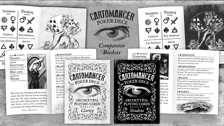 Cartomancer Cards - Duality Edition - Clarity Playing Cards