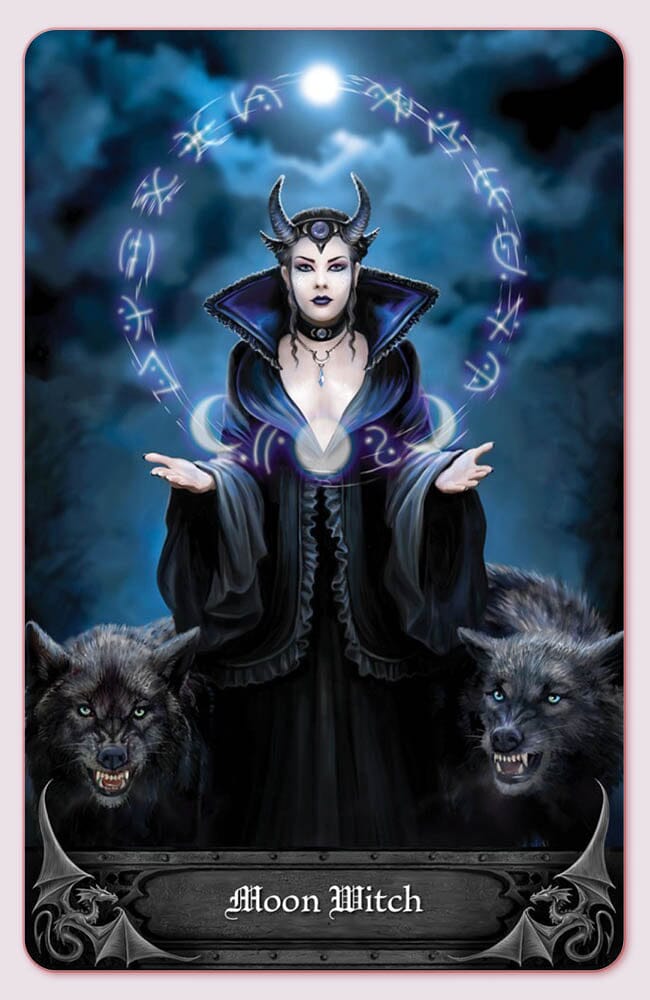 Anne Stokes Gothic Oracle: Deck & Book Set Oracle Deck