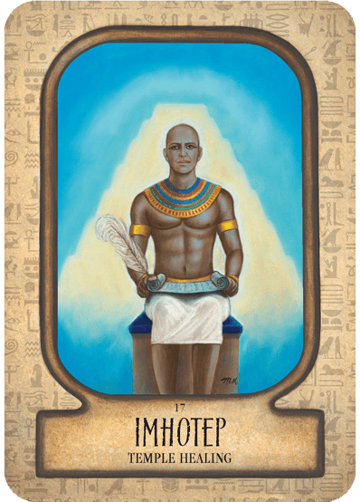 Auset Egyptian Oracle Cards Oracle Kit