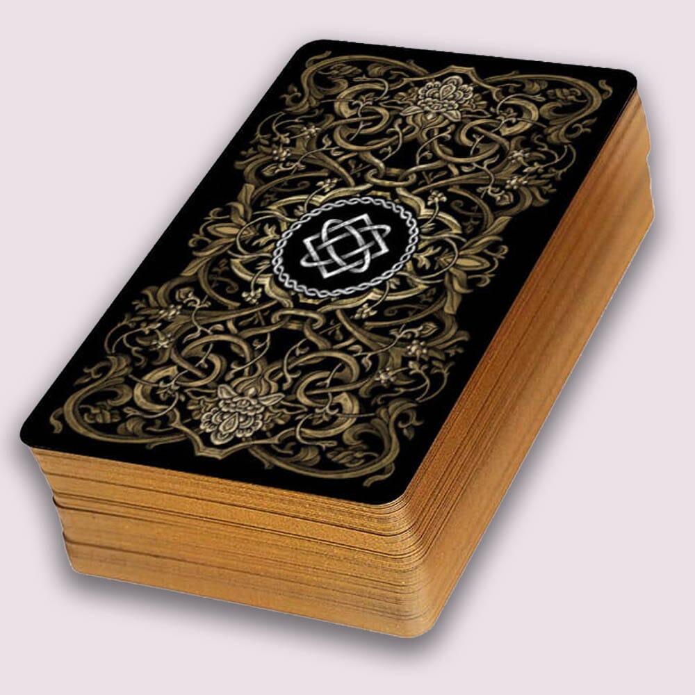 skjold Himmel håndflade The Slavic Legends Tarot: Large size edition with Matt-Gold Card Edges —  TarotArts