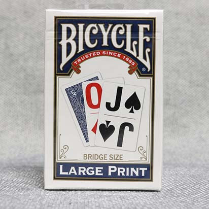 Bicycle Large Print Playing Cards (Bridge Size) Playing Cards