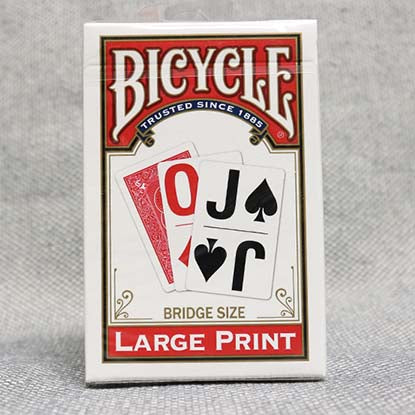 Bicycle Large Print Playing Cards (Bridge Size) Playing Cards