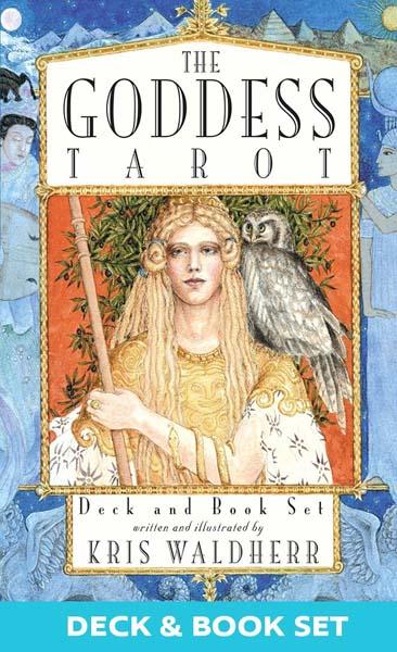 The Goddess Tarot Deck and Book Set Tarot Kit