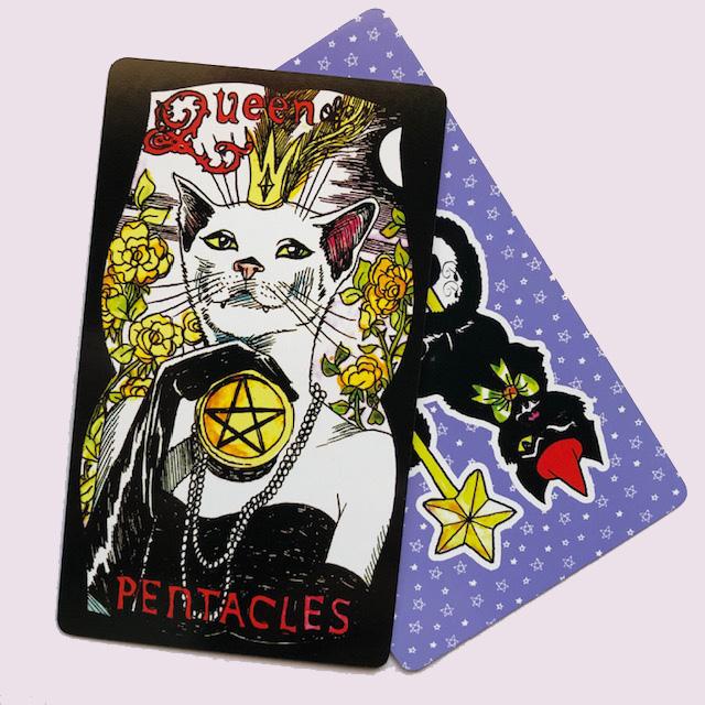 Dame Darcy Witchy Cat Tarot with magnetic keepsake box Tarot Deck